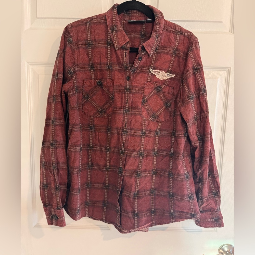 Harley-Davidson Plaid Shirt